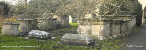 Old Tombs, St Mary's Churchyard, Yate, Gloucestershire 2013