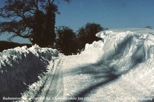 Badminton-Acton Turville Road , Gloucestershire 1982