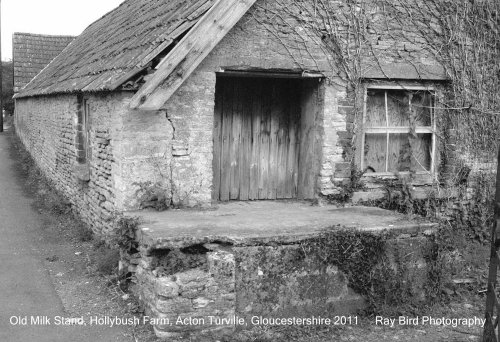 Old Milk Churn Stand, Acton Turville, Gloucestershire 2011