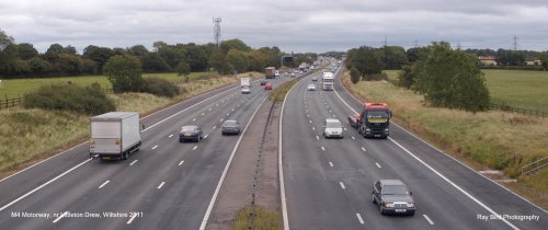 M4 Motorway, nr Littleton Drew, Wiltshire 2011