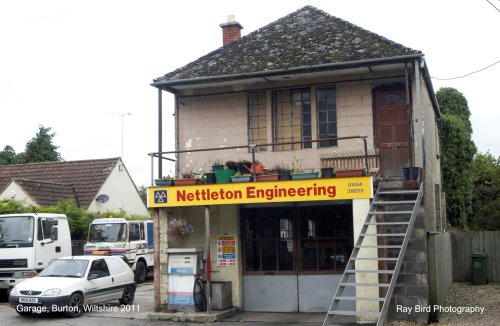 Garage, The Street, Burton, Wiltshire 2011