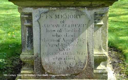 18th Century Tomb, St John the Baptist Churchyard, Old Sodbury, Gloucestershire 2017