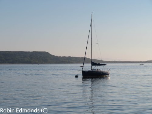 Evening serenity in Christchurch Harbour