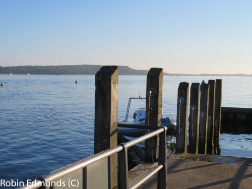 Jetty in Christchurch Harbour