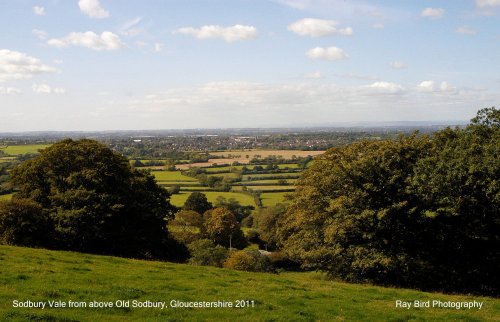 Sodbury Vale from above Old Sodbury, Gloucestershire 2011