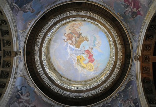 Looking up at the Dome of Castle Howard