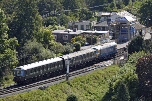 Corfe Castle Station on the Swanage Railway