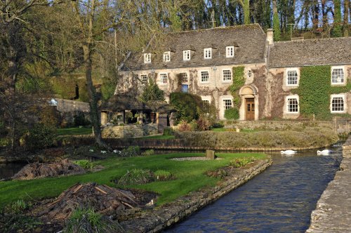 Swan Hotel, Bibury, Gloucestershire, Cotswolds