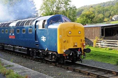 Wensleydale Railway passes Wensley Station