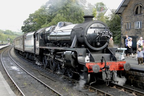 North York Moors Railway - British Rail Secial train