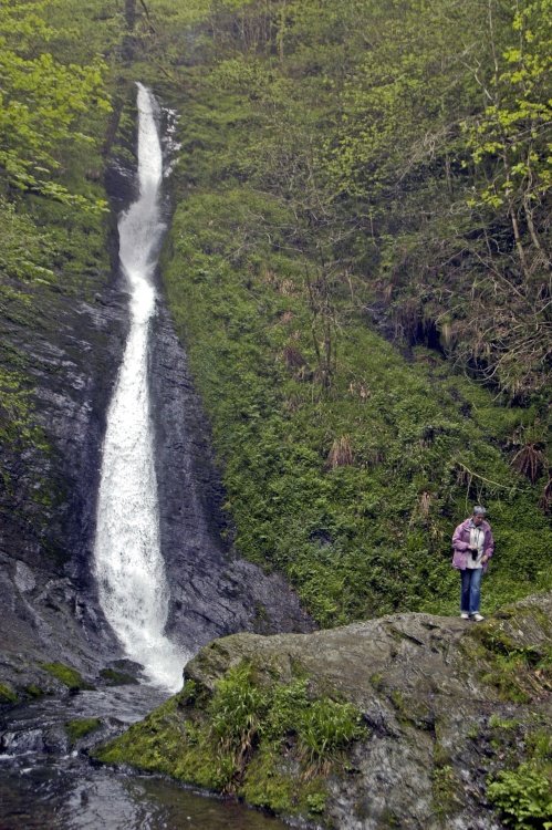 Lydford Gorge - White Lady Waterfall