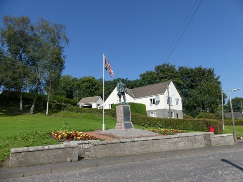 A wonderful war memorial 1939-45 in Canonbie