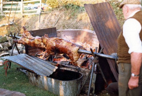 Ram Roast in Molland, Devon.