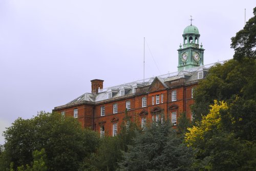 View from the river Severn at Shrewsbury