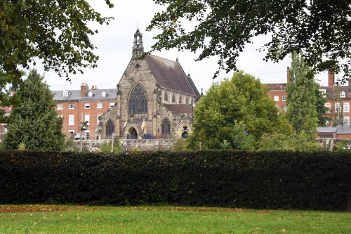 View from the river Severn at Shrewsbury