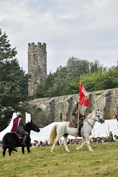 Battle of Hastings Reenactment at Battle Abbey