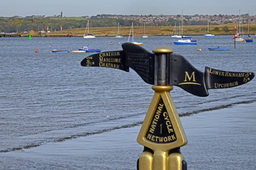 River Medway at the Strand, Gillingham