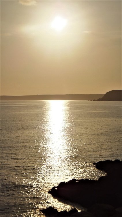 Sunset at Bigbury-on-Sea