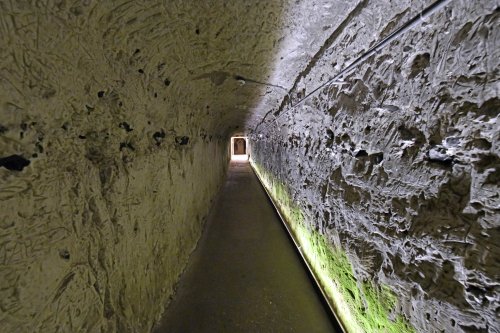 Underground tunnels at Dover Castle