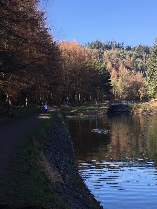 Entwistle Reservoir,  Edgworth, Lancashire.