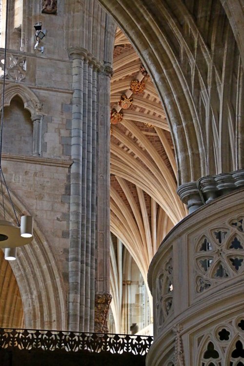 Exeter Cathedral Spiral Staircase