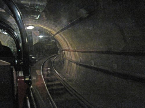 Mail Rail at the Postal Museum, passenger train