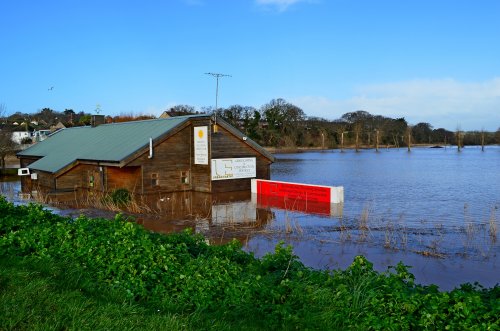 Budleigh cricket pitch