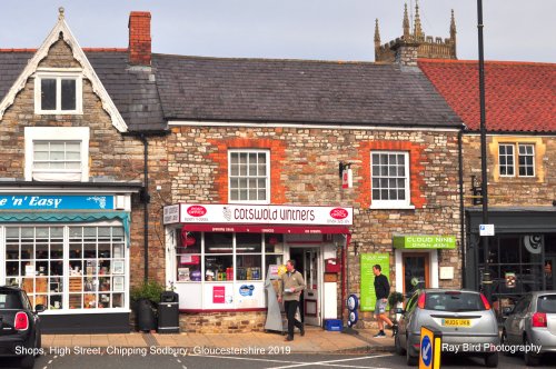 Shops, High Street, Chipping Sodbury, Gloucestershire 2019