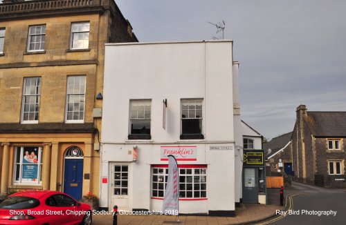 Shops, Broad Street, Chipping Sodbury, Gloucestershire 2019