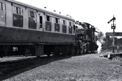 Bradley Manor Steam Train at Severn Valley Railway, Kidderminster