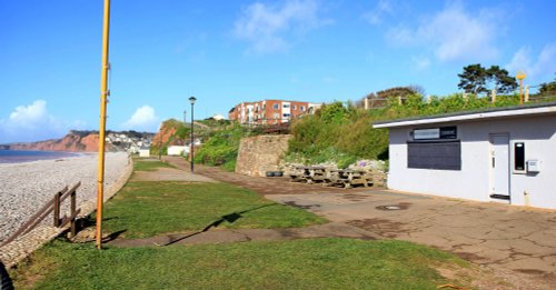 Budleigh crowds on the Promenade