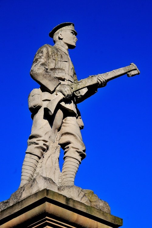 Rifleman statue, Conisbrough