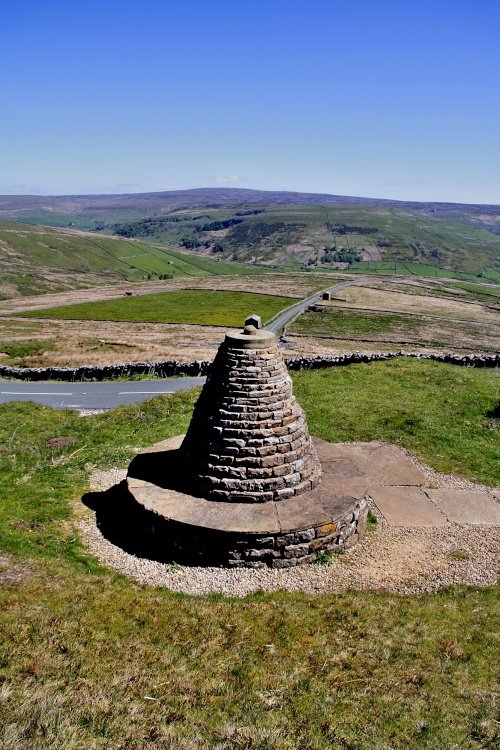 Trig Point, Buttertubs Pass, Hawes