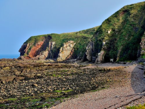 Cliffs at Burnmouth