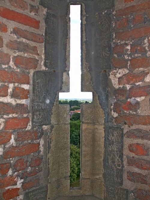Arrow slot view of Lincolnshire