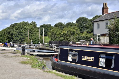 Bunbury Staircase Locks on the Shropshire Union Canal