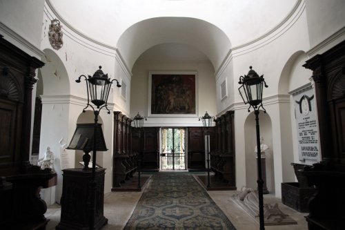 The interior of All Saints Old Church