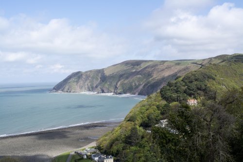 Lynton. Clifftop View