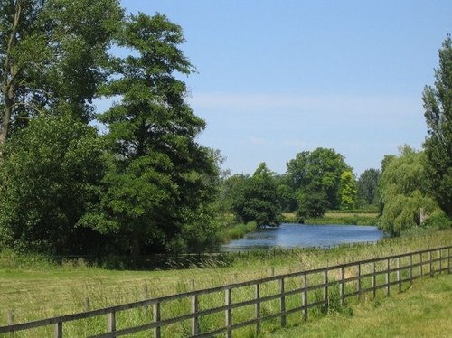 The lake at East Lockinge