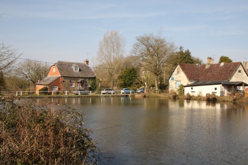 The mill pond in Bishopstone