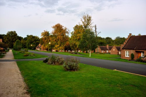 Autumn Evening View Down Octagon Road