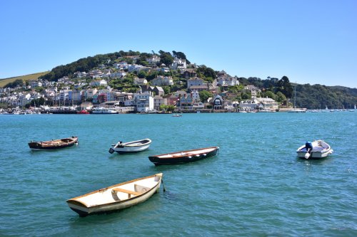 Kingswear Viewed Across the River Dart from Dartmouth