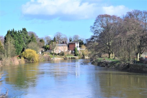 The River Wye at Hereford.
