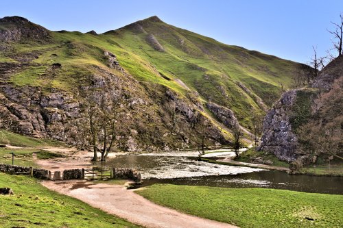 Dovedale View with Gate