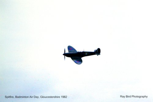 Spitfire, Badminton Air Day, Gloucestershire 1982