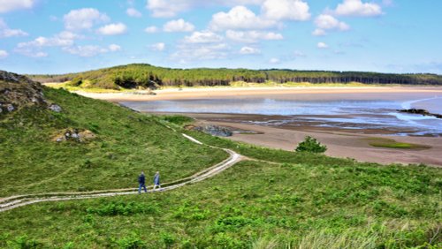 Newborough Beach Viewed from Ynys Llanddwyn