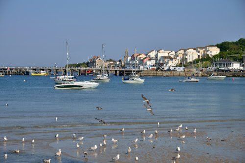 Swanage View from Shore Road to the Pier