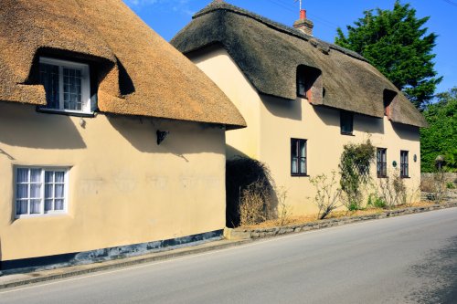 Pretty Thatched Cottages in West Lulworth