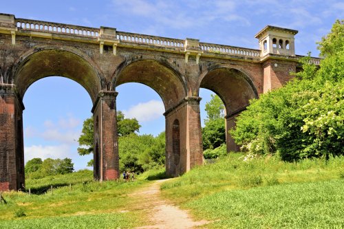 The Northern End of the Ouse Valley Viaduct in Sussex