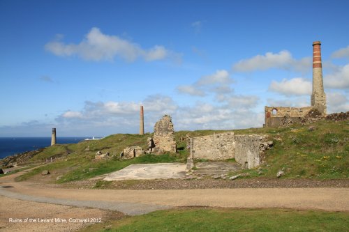 Ruins at Levant Mine